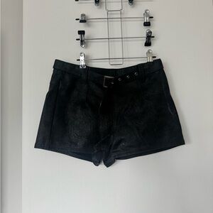 We The Free Jada Suede Micro Shorts